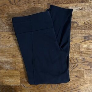 prAna Black High Rise Capri Leggings Size Medium M Athletic Yoga